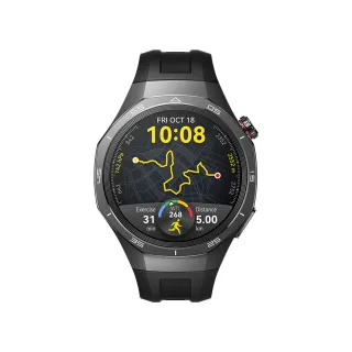 【HUAWEI 華為】WATCH GT5 Pro GPS 46mm 健康運動智慧手錶(曜石黑)