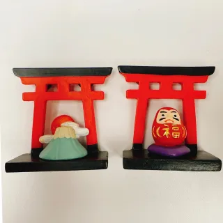 日本開運鳥居磁鐵擺飾(共二款)