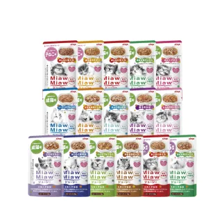 【Aixia 愛喜雅】妙喵主食餐包系列70g*48包(貓主食/幼貓/成貓/老貓/口味任選)