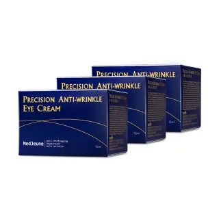 【台鹽生技】極線肌密抗皺眼霜(15mlx3罐)