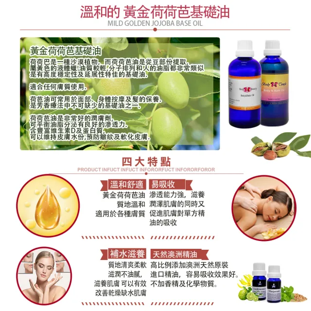 【BodyTemple身體殿堂】頂級放鬆筋肉泡澡&按摩油(100ml)