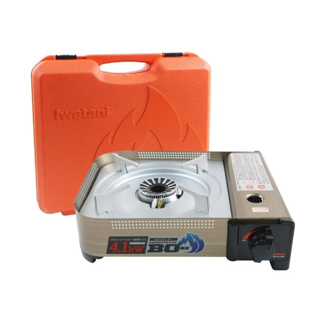【Iwatani 岩谷】BOⅢ強火_日本FFD防風磁式瓦斯爐-4.1kw-附收納殼(CB-AH-41N)
