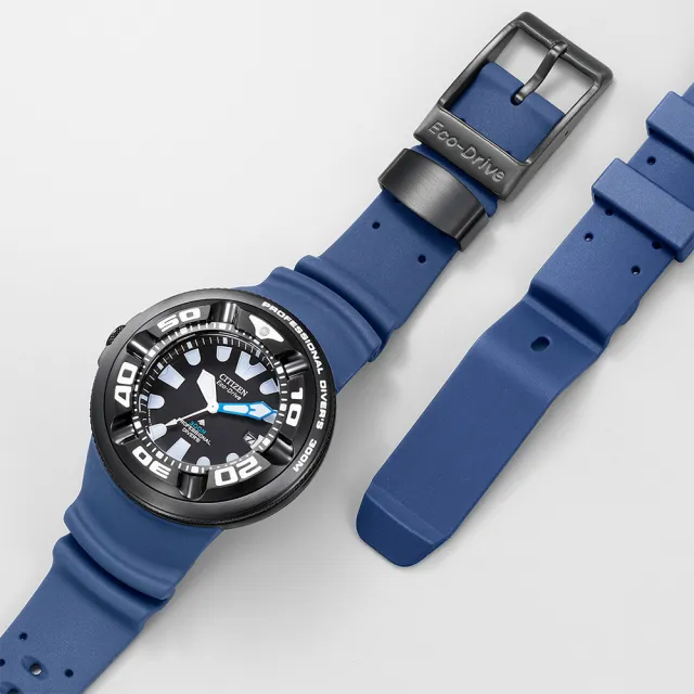 【CITIZEN 星辰】PROMASTER 限量 光動能300米潛水手錶 錶 生日禮 送禮(BJ8055-04E)