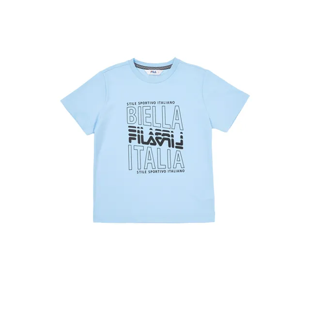【FILA官方直營】KIDS 童裝 男童 女童 童短袖圓領T恤 / 短褲 -任選