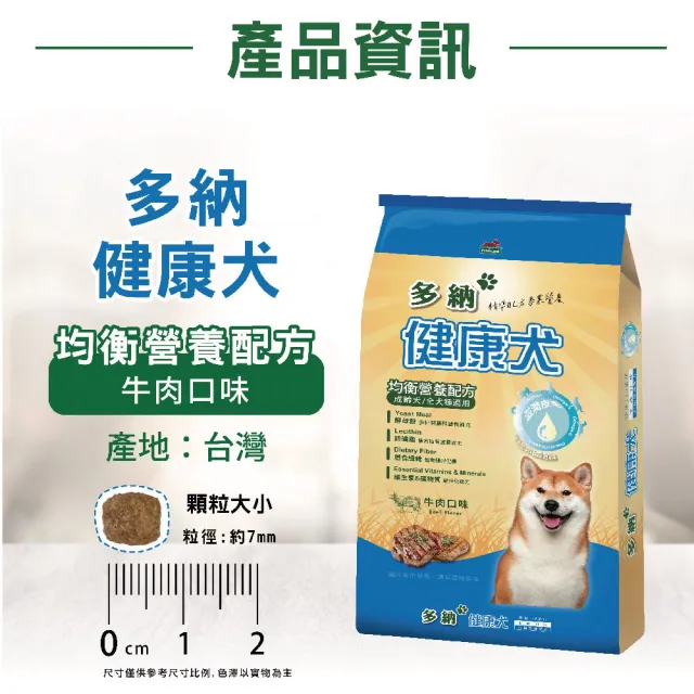 【Donna 多納】超值健康犬均衡配方15kgx2入組狗飼料(牛肉/雞肉口味/犬乾糧/狗園捐贈/囤貨推薦/官方直營)
