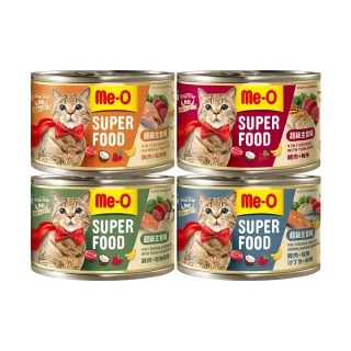 【Me-O 咪歐】貓咪超級主食罐 170G/罐(貓罐/主食罐/成貓)