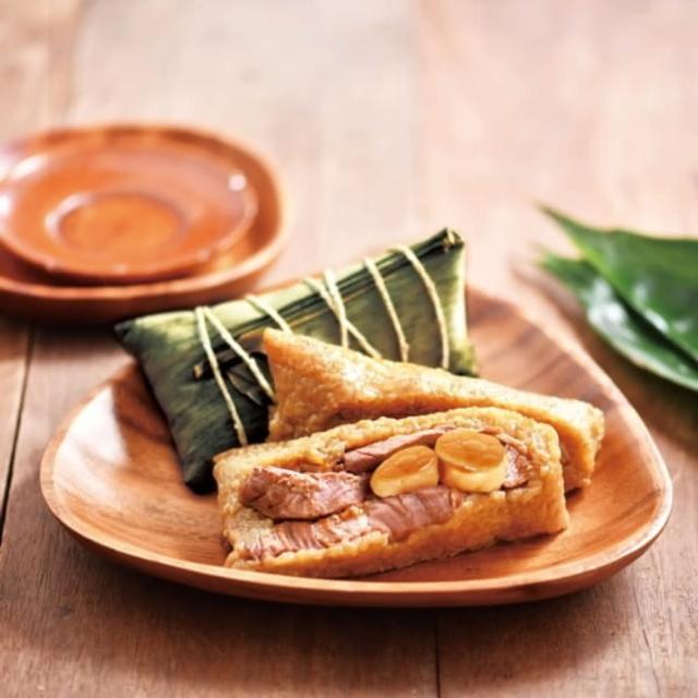 【南門市場立家】*湖州干貝鮮肉粽5顆(200g/顆;端午節肉粽)