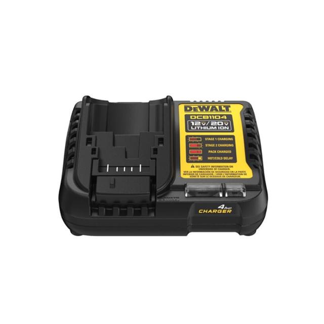 【DEWALT 得偉】10.8-20V XR超鋰電充電器(DCB1104)