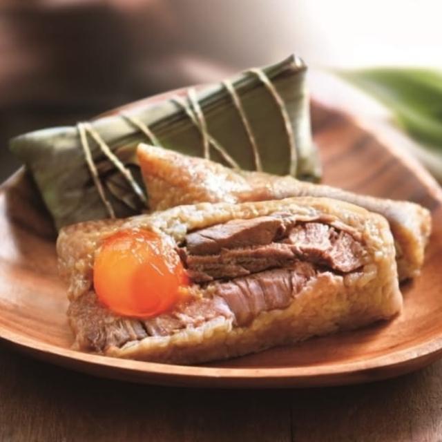 【南門市場立家】*湖州蛋黃鮮肉粽5顆(200g/顆;端午節肉粽)