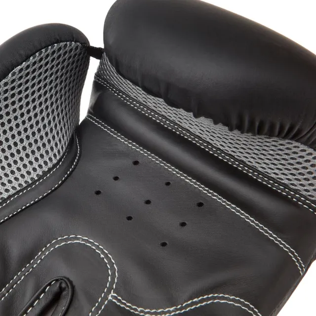 【REEBOK】Boxing Gloves 拳擊訓練手套 - Black(拳擊手套、格鬥手套、拳套)