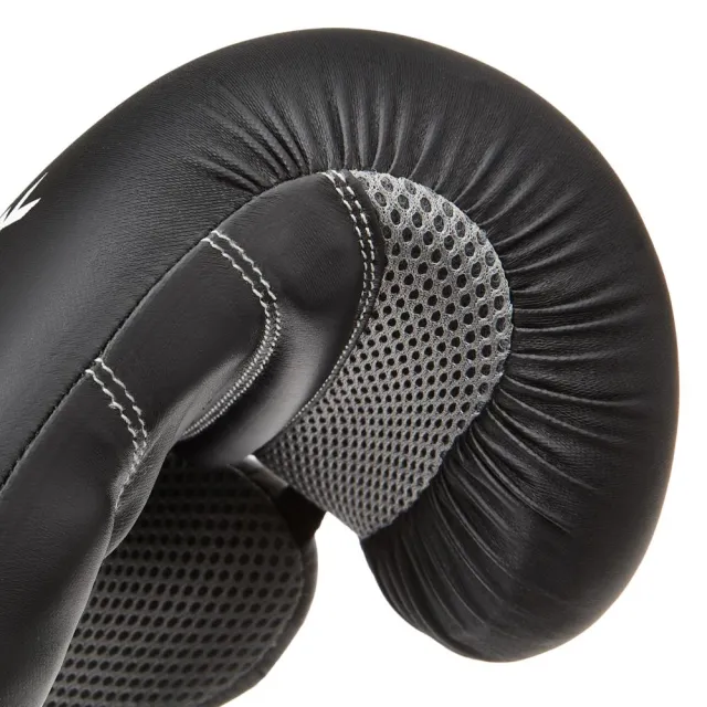 【REEBOK】Boxing Gloves 拳擊訓練手套 - Black(拳擊手套、格鬥手套、拳套)
