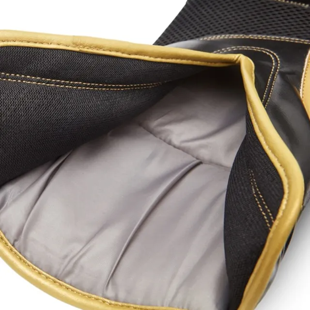 【REEBOK】Boxing Gloves 拳擊戰鬥手套 - Gold/Black(拳擊手套、格鬥手套、拳套)
