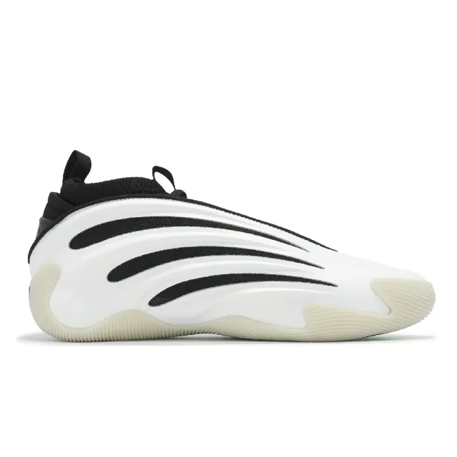 【adidas 愛迪達】籃球鞋 Harden Vol. 9 男鞋 Pearlized 白 黑 9代 緩震 哈登 愛迪達(JR2504)