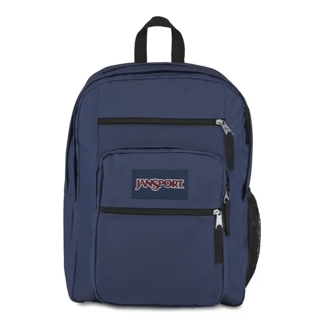 【JANSPORT】雙11 Big Student 後背包 運動包 雙肩背包 深藍(JS0A47JK003)
