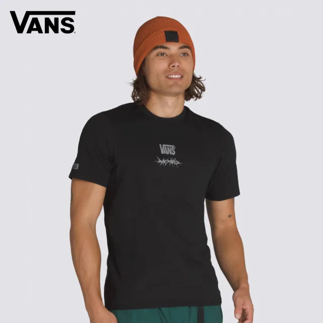 【VANS】官方旗艦 MTE Outline Hybrid 黑色短袖T恤