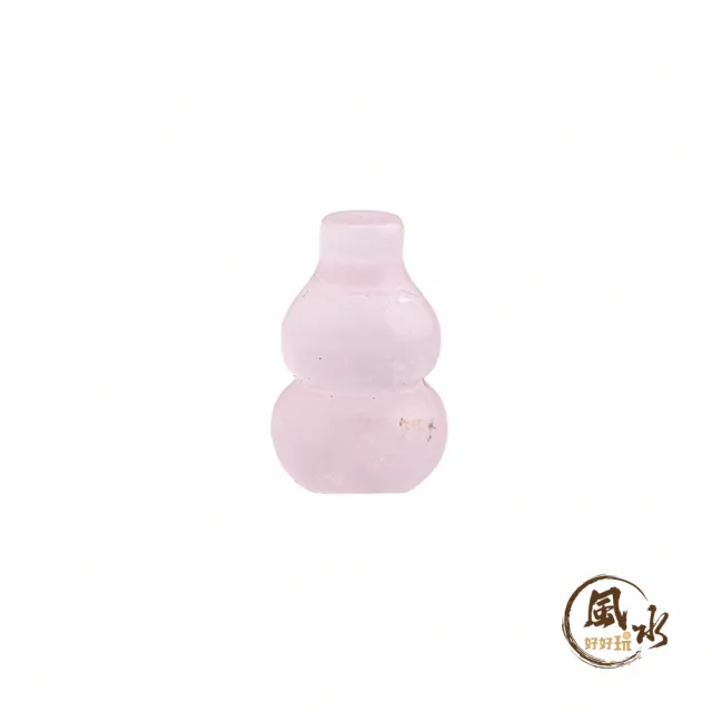 【風水好好玩】粉晶葫蘆七星陣-加贈殊勝線香、玫瑰鹽(旺人緣/招貴人/招桃花/擺件)
