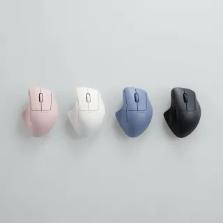 【ELECOM】Shellpha 靜音雙模人體工學5鍵滑鼠(M)