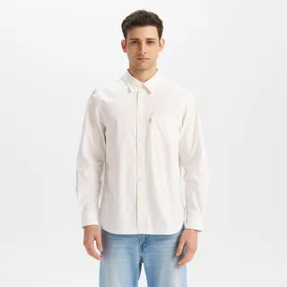 【LEVIS】男款 襯衫 襯衫外套 領口 胸口 設計線條 上衣 熱賣單品 003TM-0001