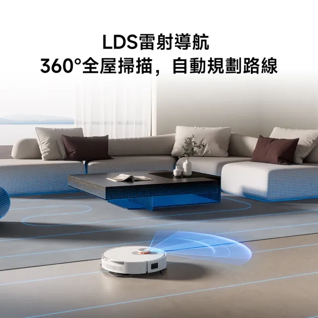【小米官方旗艦館】Xiaomi掃拖機器人S20+ (MOMO獨家/原廠公司貨/含一年保固/米家APP/掃地機器人)