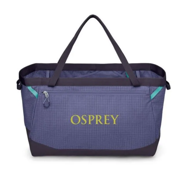 【Osprey】雙11 Transporter Gear Tote 60L 托特包 愉悅紫(旅行 戶外 日常使用)