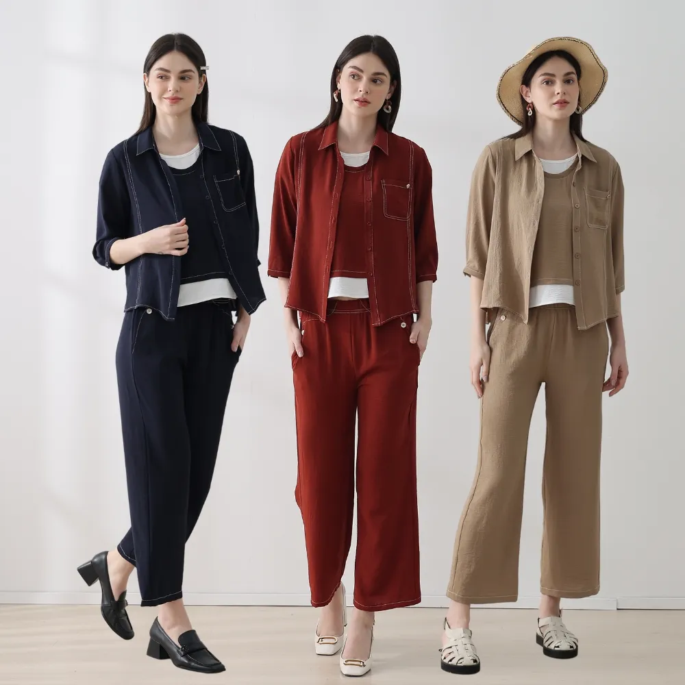YASA 時髦品味雲彩棉造型套裝組