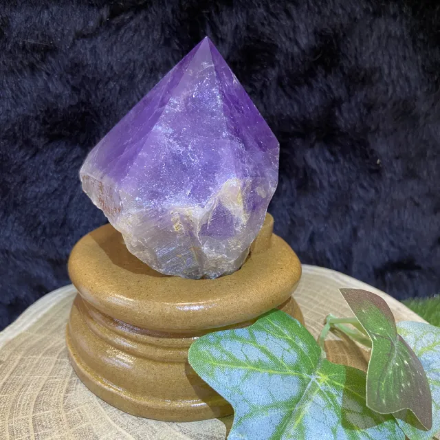 【Cocozy世界水晶原礦】剛果紫晶大牙拋光擺件 02-8(緩和情緒 平衡能量)