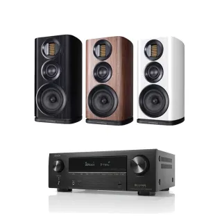 【Denon 天龍】Hi-Fi 兩聲道組合(AVR-X1800H+Wharfedale EVO 4.2 喇叭)