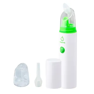 【BabySmile】手持攜帶型 S-303 電動吸鼻器 超值整套組(含吸鼻器S-303X1+長吸嘴X1+透明上蓋X1)