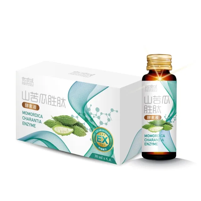 【宜日宜酵】山苦瓜胜月太酵素液 6瓶/盒*3盒(官方)