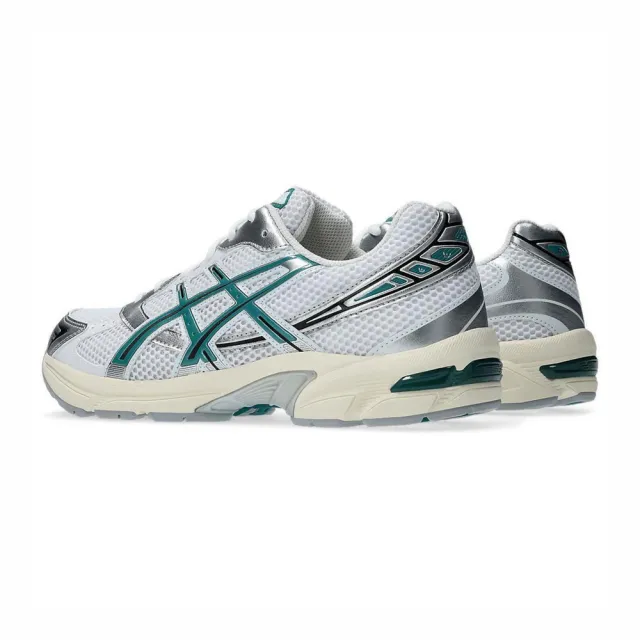 【asics 亞瑟士】Gel-1130 男女 運動休閒鞋 復古 舒適 穿搭 亞瑟士 白 綠(1203A609-100)