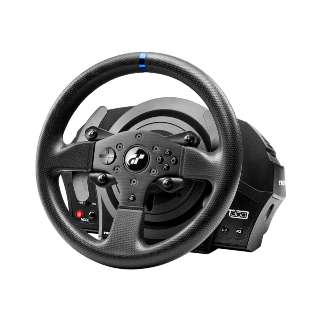【THRUSTMASTER 圖馬斯特】T300RS方向盤 GT特仕版 金屬三踏板組(電競/賽車/方向盤/PS、GT授權)