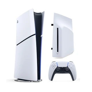 【SONY 索尼】New PS5 數位版主機(PS5 Slim)+專用 Ultra HD Blu-ray 光碟機