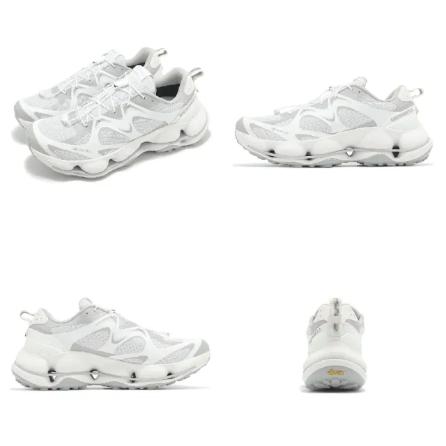 【MERRELL】戶外鞋 Speedarc Matis GTX 男鞋 白 防水 抽繩 緩衝 黃金大底 山系(ML038255)