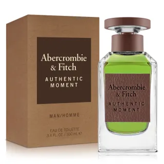 【Abercrombie & Fitch】真我時光男性淡香水100ml(專櫃公司貨)