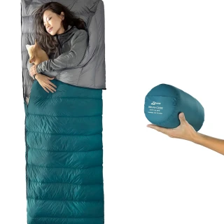 【Litume】C2202 輕量多功能組合 250g 羽絨睡袋(露營 台灣製 輕量 信封型700+FP)