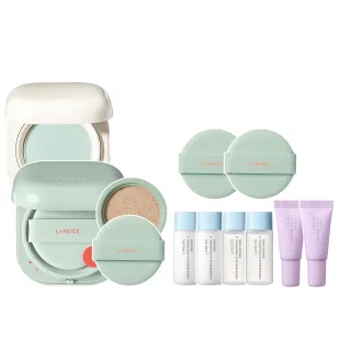 【LANEIGE 蘭芝】NEO氣墊15gx2 + 蜜粉7g(3/13-3/19 KeyKey洪團購限定)
