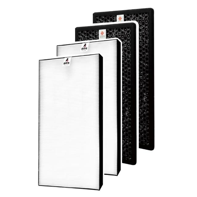 【蟎著媽】高效型濾網2套優惠組(適用夏普 SHARP KC-JD60T-W KC-JD70T-W FZ-D60DFE FZ-D60HFE 空氣清淨機)