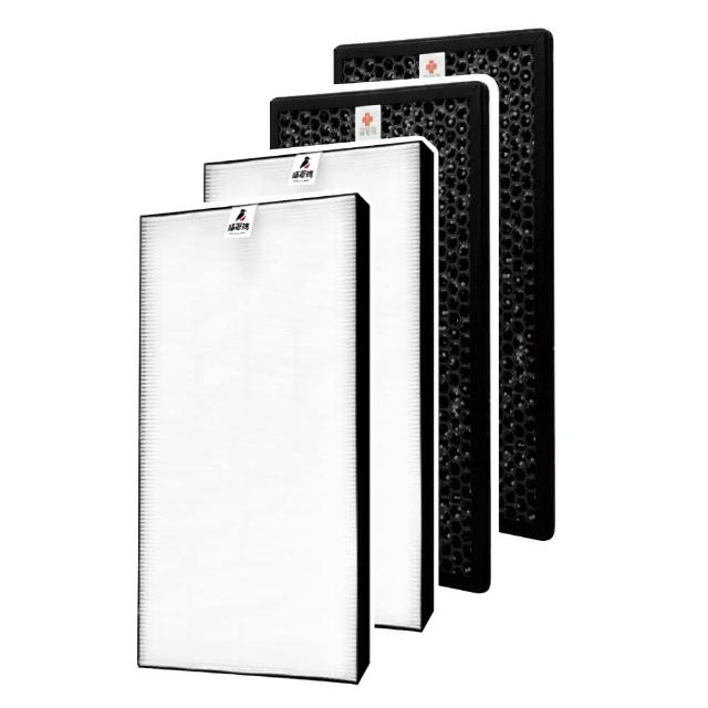 【蟎著媽】高效型濾網2套優惠組(適用夏普 SHARP KC-JD60T-W KC-JD70T-W FZ-D60DFE FZ-D60HFE 空氣清淨機)