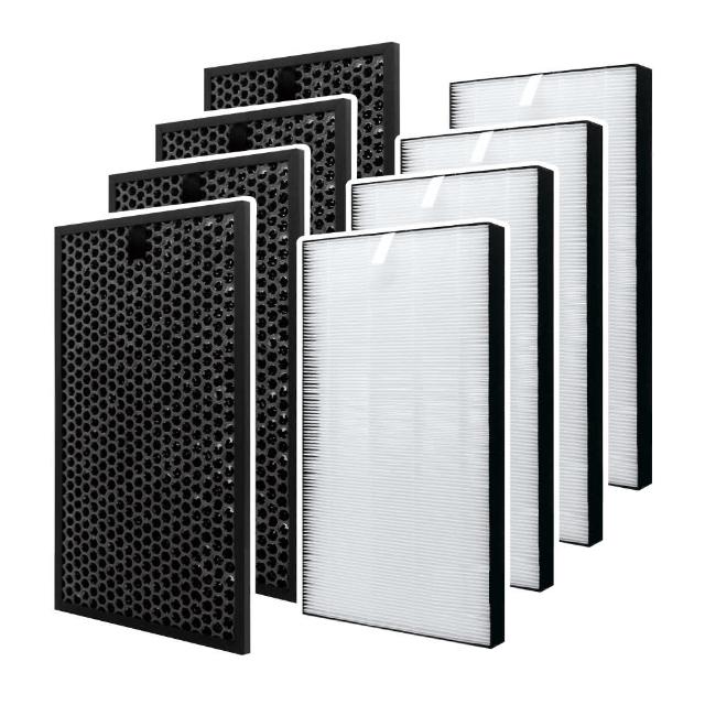 【蟎著媽】濾網4套優惠組(適用 夏普 SHARP FZ-D40HFE FZ-D40DFE KC-JD50T-W KC-JH50T-W)