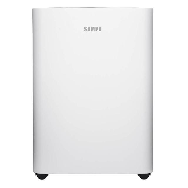  SAMPO聲寶 AD-S512T 除濕機，搭載抑菌銀離子濾網，適合5坪以下空間使用，每日除濕量3-5L，水箱容量1.1-2L，支援連續排水管接駁。噪音僅45dB，功率111W，能源效率第一級。特殊功能包含連續除濕、自動除濕、衣物乾燥及定時設定。機身尺寸290x414x230mm，重量9.6kg，電子式馬達B式除濕，110V/60Hz電源。產地中國，保固3年，BSMI許可R41A01。 