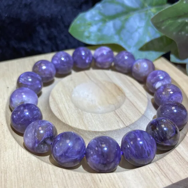【Cozy 世界水晶原礦與茶】玉畫紫龍晶 13mm+ 31-7(散發的磁場對人體有幫助)
