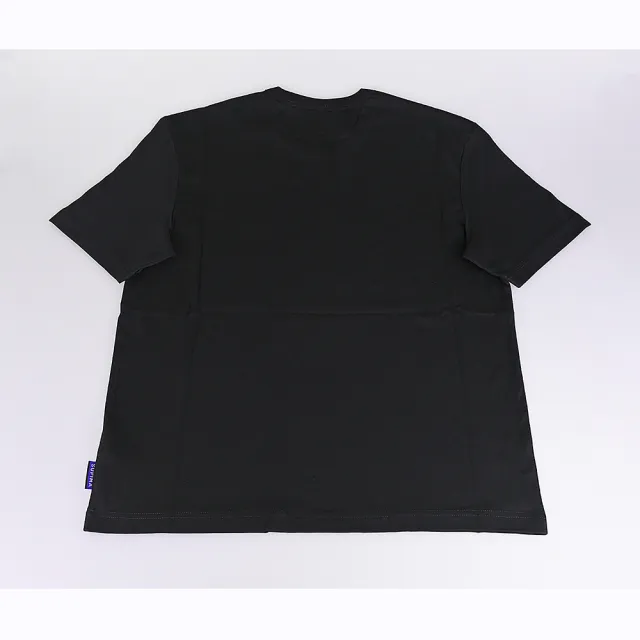 【Paul Smith】PAUL SMITH彩色英文印花LOGO純棉質圓領短袖T恤(男款/黑)