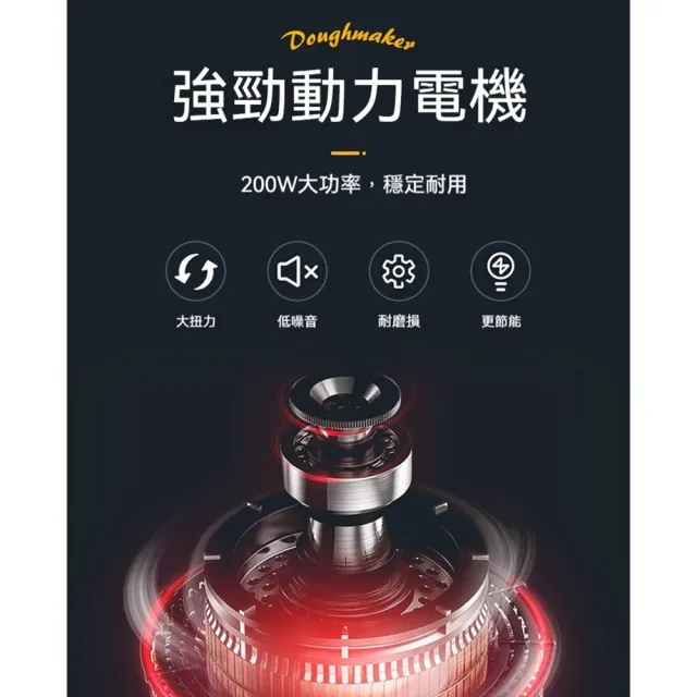 【Lexiang樂享】110v和麵機家用多功能全自動恒溫醒發面揉面不銹鋼一體110V廚師機(和麵機)