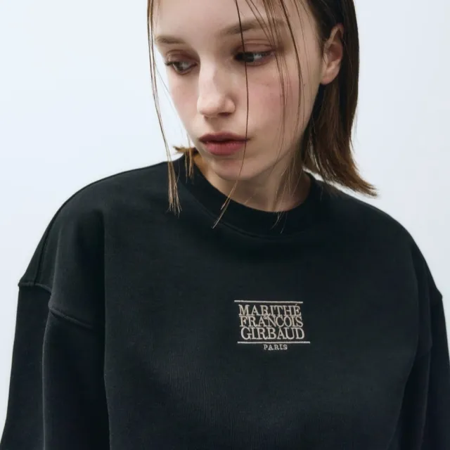 明洞購入タグ付き　MARITHE FRANCOIS GIRBAUD スウェットS マリテフランソワジルボー/CLASSIC LOGO SWEATSHIRTユニセックス