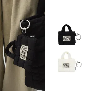 【MARITHE FRANCOIS GIRBAUD】官方旗艦 經典Logo迷你絎縫包鑰匙圈 MFG(多款任選)