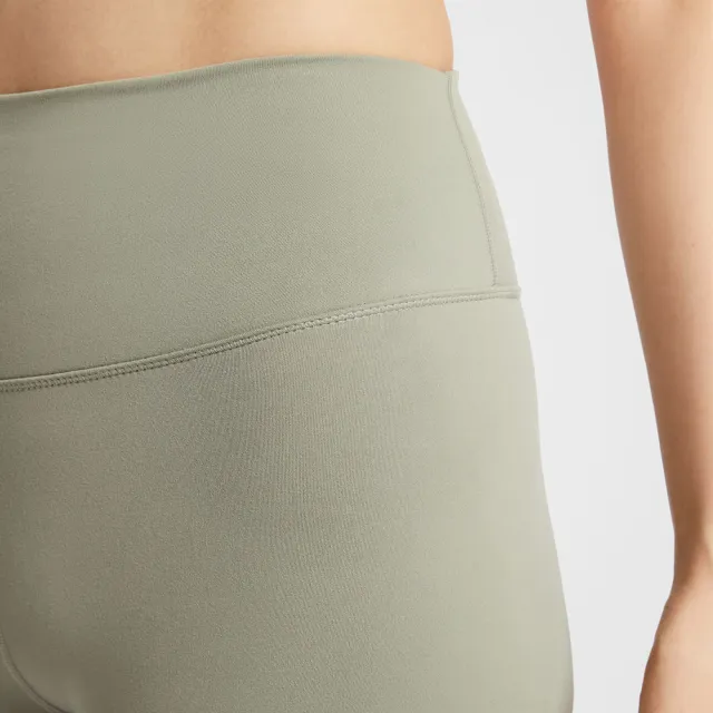 【NIKE 耐吉】緊身長褲 女 運動褲 高腰 瑜珈 AS W NK DF ONE HR 7/8 TIGHT 綠 FN3233-320