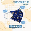 【淨新】5-10歲兒童 3D立體醫療用口罩(50入/盒 細繩不勒耳 口罩國家隊)