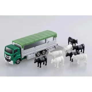 【TOMICA】超長型小汽車 NO.139動物運輸車