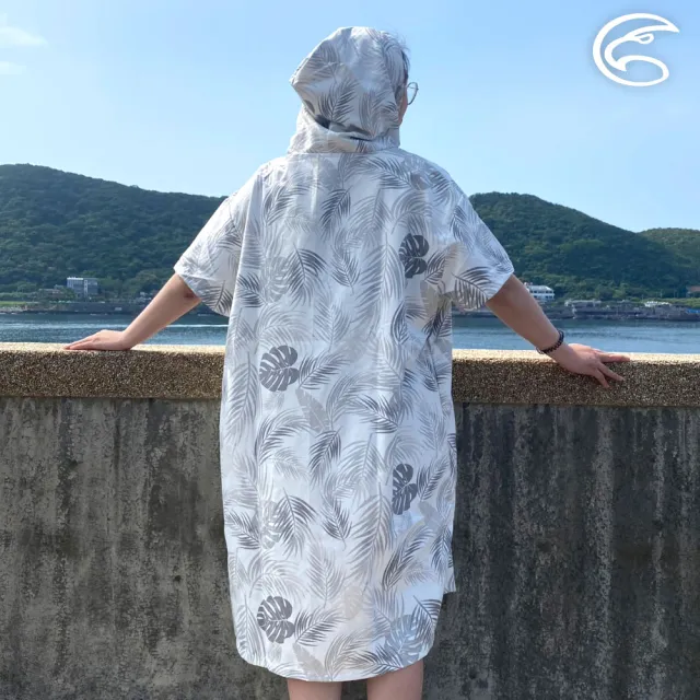 【ADISI】成人輕量毛巾斗篷 AL2313127(浴巾 披巾 浴巾衣 吸水巾 毛巾衣)