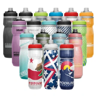【CAMELBAK】620ml Podium Chill 保冷噴射水瓶(Camelbak / 雙倍保冷 / 自行車水壺)